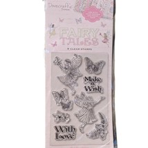 Dovecraft Fairy Tales 9 Clear Photopolymer Stamps Cardmaking Scrapbookin... - $92.07 MXN