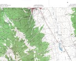 Ely Quadrangle Nevada 1958 Topo Map Vintage USGS 15 Minute (Green Shaded... - $16.89