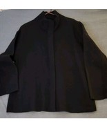 Eileen Fisher Wool Button Up Overcoat Jacket 100% Wool Women&#39;s Size 1X B... - $69.95