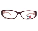 Tommy Hilfiger TH3053 BU Gafas Monturas Rojo Rectangular Completo Rim 54... - $37.03