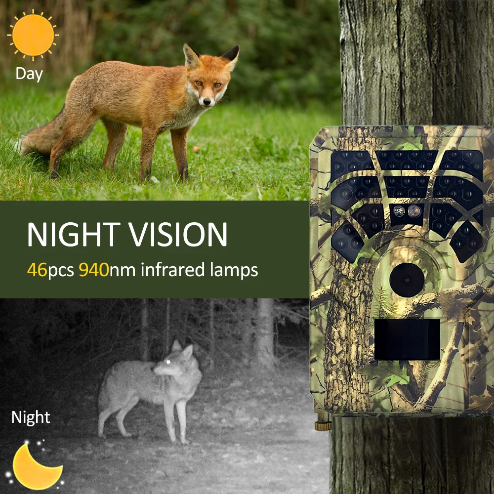 Sporting Outdoor Hunting Trail camera 12MP new wildlife detector HD waterproof s - £35.20 GBP