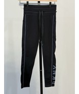 DKNY Sport  Fleece Jogger Pants  Wmns Large  Logo  Black/White XS/TP/XCH - $18.30