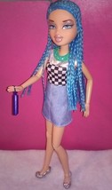 Custom Bratz Dana Doll with Blue Braids Hairstyle - £31.89 GBP