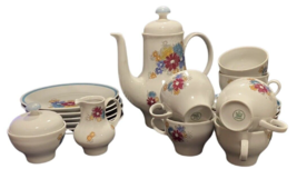 Vintage Kahla Germany Porcelain Porcelain Coffee Pots Tea Cups Saucers &amp; Plates - £147.23 GBP