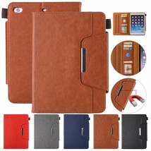 For Apple iPad Mini 5 2019 Shockproof Smart Flip Leather Wallet Card Cas... - £67.07 GBP