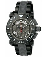 INVICTA RESERVE OCEAN HAWK QUARTZ WATCH - BLACK, GUNMETAL CASE WITH BLACK - $332.35 CAD