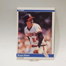 1984 Fleer Bruce Kison #523 California Angels Baseball Card - £0.89 GBP
