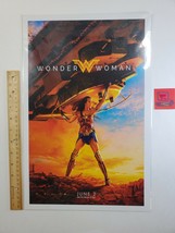 Brand New Wonder Woman WW (June 2) poster 17x11 in protective sleeve - $3.69