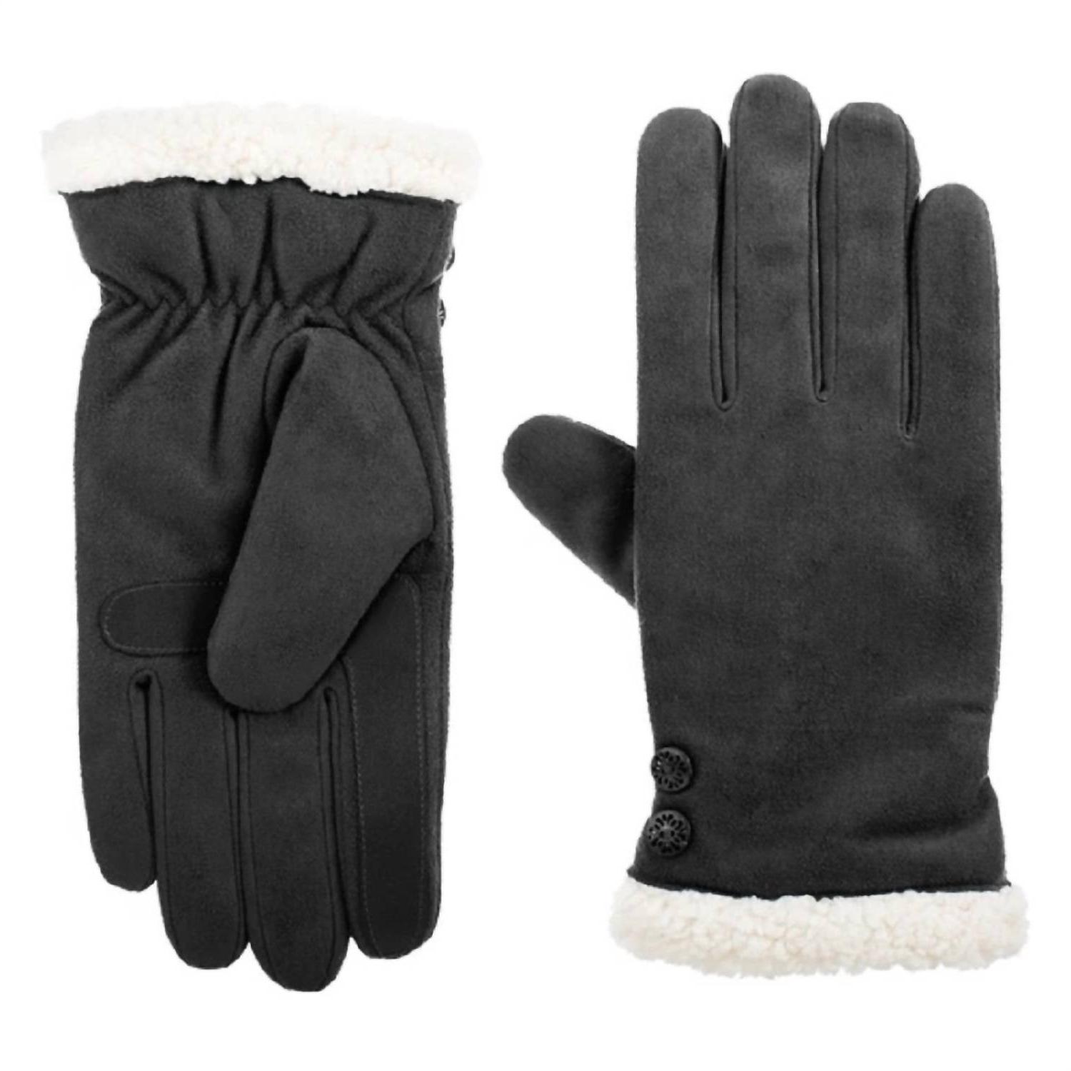 Isotoner women’s recycled microsuede gloves size S/M - $36.63