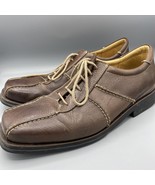 Sandro Comfort Shoes Mens 11 D Gel Lace Up Brown Leather Oxford  Casual ... - $12.96