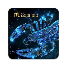 2 PCS Zodiac Scorpio Coasters - $14.90