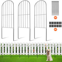 VEVOR Garden Fence No Dig Fence 24&#39;&#39;(H)x13&#39;&#39;(L)Animal Barrier Fence 28 Pack - $93.99
