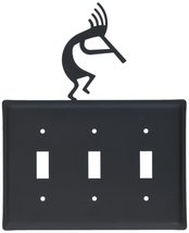 8 Inch Kokopelli Triple Switch Cover - £11.92 GBP