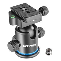 NEEWER Tripod Ball Head 360 Panoramic All Metal with Arca Type Quick Release Pla - £51.95 GBP