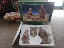 Kurt Adler "The Holy Family / Nativity" ~ Porcelain large figures very rare - $118.79