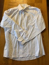Mens Van Heusen Button Down Shirt Size 16.5-34/35 0104 - £23.60 GBP