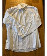 Mens Van Heusen Button Down Shirt Size 16.5-34/35 0104 - $29.69