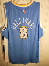 Adidas Swingman NBA Jersey Denver Nuggets Danilo Gallinari Light Blue XL - $49.49