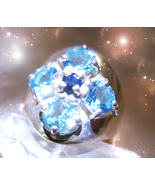 HAUNTED RING THRONE BORNE CROSS BLESSINGS HIGHEST LIGHT MAGICK 7 SCHOLARS - €128,23 EUR