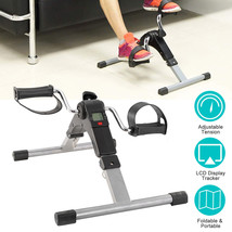 Under Desk Stationary Exercise Bike - Mini Arm Leg Foot Pedal Exerciser Foldable - £59.94 GBP