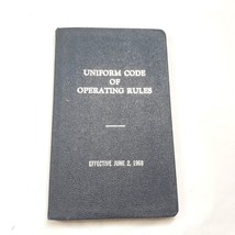 1968 Railroad Uniform Code Of Operating Rules Book - $11.88