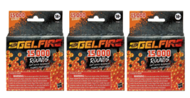 Hasbro Collectibles Nerf Pro Gelfire Refill (Orange) Orange, Shoot 3 Pack - £14.92 GBP
