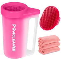 Dog Paw Cleaner with Handle for Large Dogs, (with 3Pcs and - £21.99 GBP