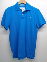 Aeropostale Size Medium Blue Cotton New Mens Polo Shirt - £38.77 GBP