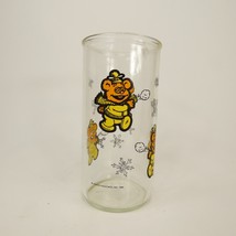 Muppet Babies Fozzy the Bear Glass Cup Jelly Jar Henson Associates 1989  FEJ0S - £10.31 GBP
