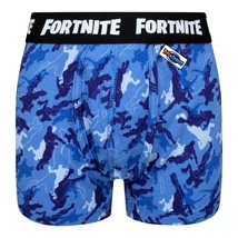 Fortnite CAMO Blue Gaming Cotton Fortnite Boxer Shorts 3 Pack - £53.22 GBP