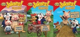 JAKERS ADVENTURES OF PIGGLEY WINKS Lot of 3 DVD 12 Episodes PBS KIDS NEW - £7.82 GBP