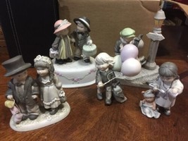 Enesco Lot Of 5 Figurines Always And Forever We&#39;ve Only Just Begun A3 - £35.09 GBP