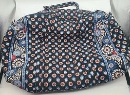 Vera Bradley Night Owl Overnight Duffel Bag 18&quot; x 10&quot; Luggage Tote Gym C... - $34.99