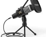 Usb Microphone, Tonor Cardioid Condenser Computer Pc.Mic With Tripod, Tc30. - $41.92