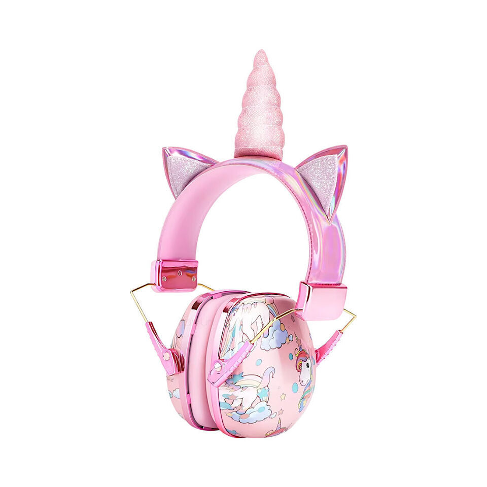 Kids Gift Headset Unicorns Dinasours Headphones Noise Ear Protection Sound Proof