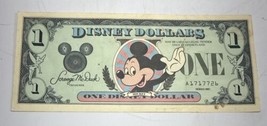 1987 DISNEY DOLLAR $1 Mickey SERIES &quot;A&quot; Disneyland First Issue A1717726 - $19.79