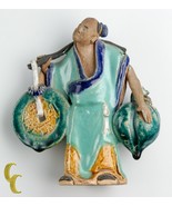 Lot of 7 Chinese Mud Men Figurines Glazed Nice Variety - €1.810,90 EUR