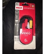 6&#39;ft 3.5mm 1/8&quot; Stereo Mini Plug Male to 2 RCA male stereo Audio Cable A... - $17.57 CAD