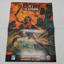 Hunter The Recokoning Video Game Poster 10&quot; X 14&quot; White Wolf Game Studio - £11.14 GBP