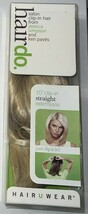 JESSICA SIMPSON hairdo Salon Clip-in Hair Straight Extension 10”GINGER B... - $45.53