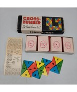 Vintage 1939 Russell Games Company Cross Numbers Miniature Playing Card ... - £18.94 GBP