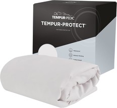 Tempur-Pedic Protect Waterproof Mattress Protector, California King, White - £110.43 GBP