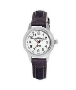 Timex Stainless Steel Watch T41181 Men&#39;s Waterproof Leather Strap - $125.99