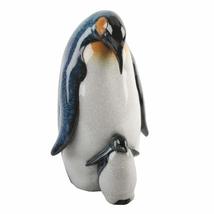 Collectable 59496 Natural World Gift Ornament - Mother &amp; Baby Penguin 30cmF - $41.16