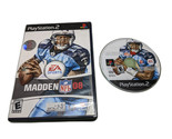 Madden NFL 2008 Sony PlayStation 2 Disk and Case - $5.49