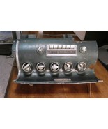 1955 1956 Chrysler Imperial New Yorker Radio Dash Bezel Panel w Light Sw... - $178.20