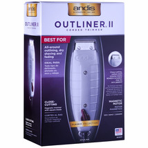 Andis 04603 Go Professional Outliner II Square Blade Magnetic Trimmer - £62.05 GBP