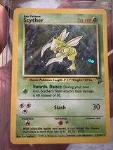 Pokemon  Scyther  Holo sparkle  Rare 17/130 - $24.75