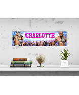 WWE - Personalized Name Poster, Customized Wall Art Banner, Frame Options - €15,44 EUR+