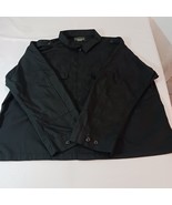 Tact Gear Shirt Mens 5XL Navy Ripstop Button Up T8010BK Outdoor Utility ... - $22.76